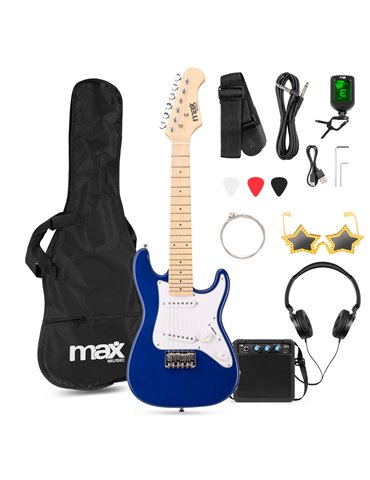 GigKit Junior Conjunto Guitarra Eléctrica Azul 1/4