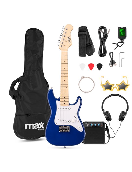 GigKit Junior Conjunto Guitarra Eléctrica Azul 1/4