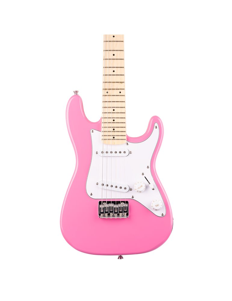GigKit Junior Conjunto Guitarra Eléctrica Rosa 1/4