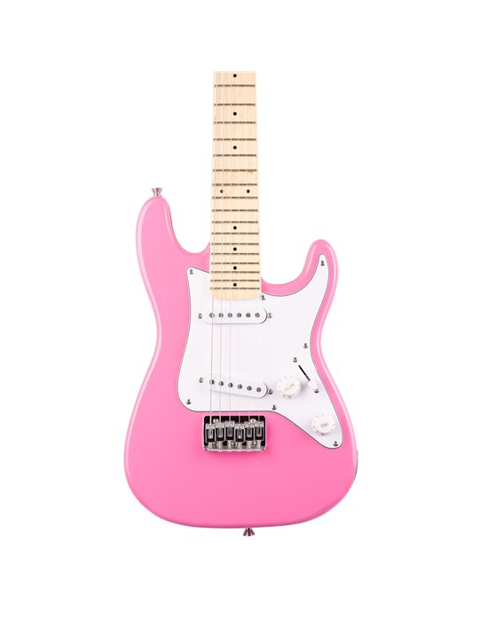 GigKit Junior Conjunto Guitarra Eléctrica Rosa 1/4
