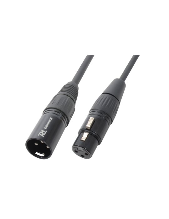 CX35-20 Cable XLR macho/hembra 20m negro