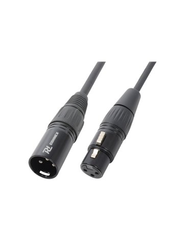CX35-25 Cable XLR macho/hembra 25m negro