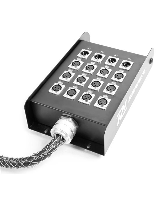 CX160 Manguera escenario 12-in 4-out XLR 15 metros