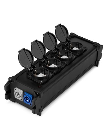 PSB40 Splitter P-Con IN - OUT/IN + 4x SHUKO