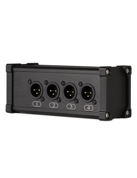 CX185 RJ45 a 4x XLR3M Splitter