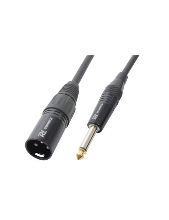 CX38-3 Cable XLR macho-Jack 6.3 mono 3.0m