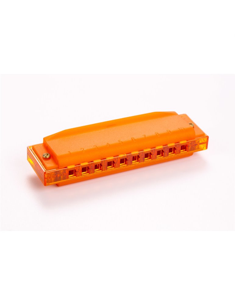 Armónica Hohner Translucent Naranja Hardcase 20V M5255 (C)