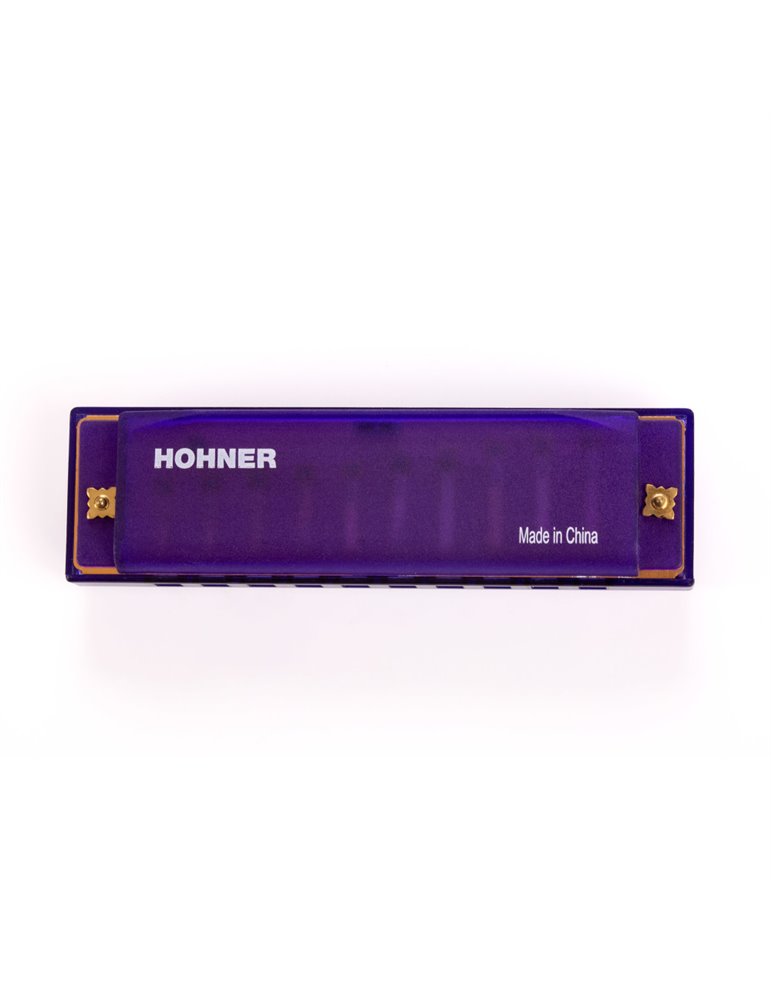 Armónica Hohner Translucent Púrpura Hardcase 20V M5256 (C)