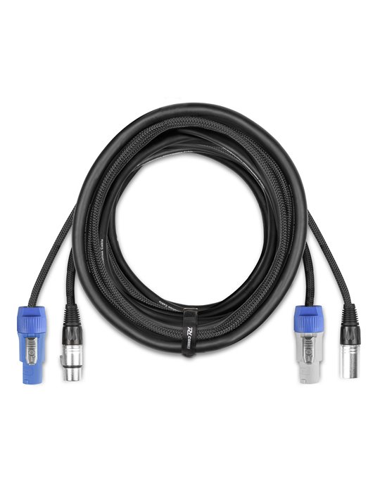 CX05-10 Audio Combi Cable Alimentacion B - XLR F/ Alimentacion A - XLR M 10m