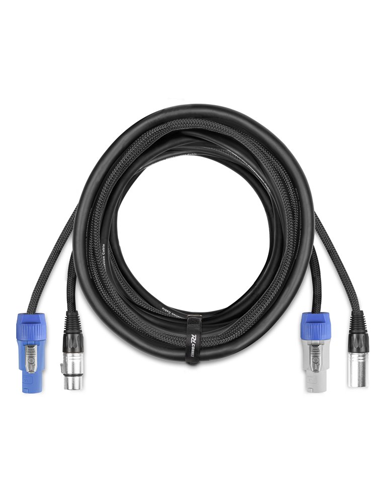 CX06-10 Ligero Combi Cable Alimentacion B - XLR M/ Alimentacion A - XLR F 10m 