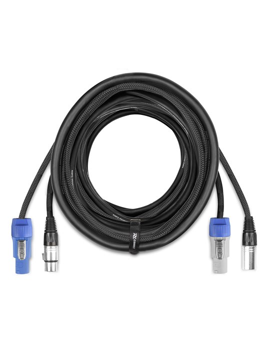 CX06-15 Ligero Combi Cable Alimentacion B - XLR M/ Alimentacion A - XLR F 15m 