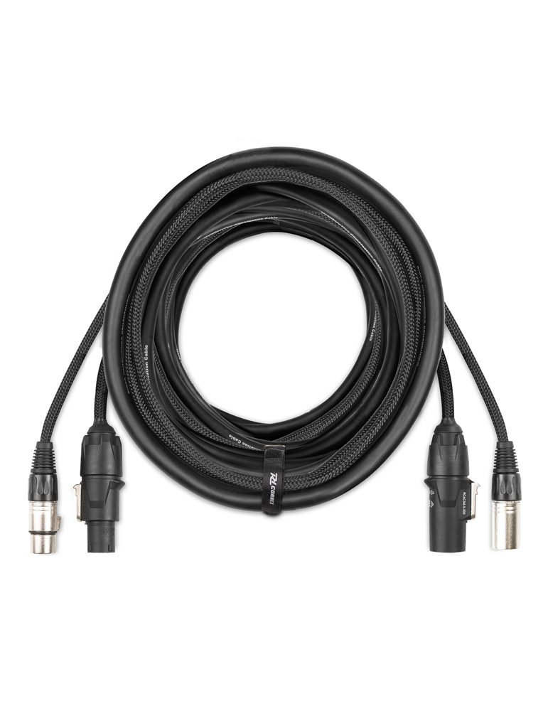 CX07-15 Combi Cable Powerconnector TR - XLR M / Powerconnector TR - XLR F 15m