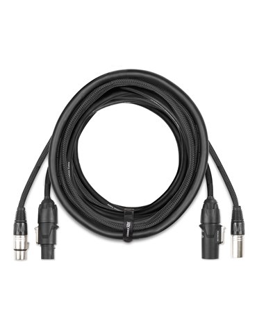CX13-10 Combi Cable Powerconnector TR - XLR M / Powerconnector TR - XLR F 10m