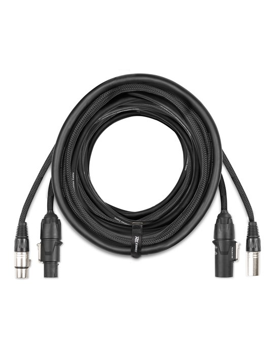 CX13-15 Combi Cable Powerconnector TR - XLR M / Powerconnector TR - XLR F 15m