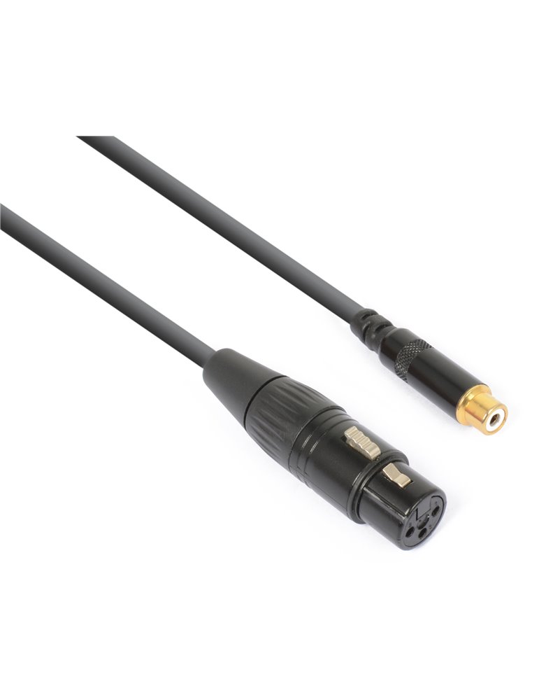 CX138 Cable convertidor XLR Hembra- RCA Hembra