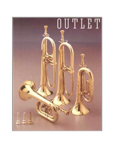 Corneta Honsuy Corta Do/Sib Pistón Plateada 72600