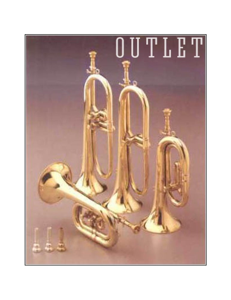 Corneta Honsuy Corta Do/Sib Pistón Plateada 72600