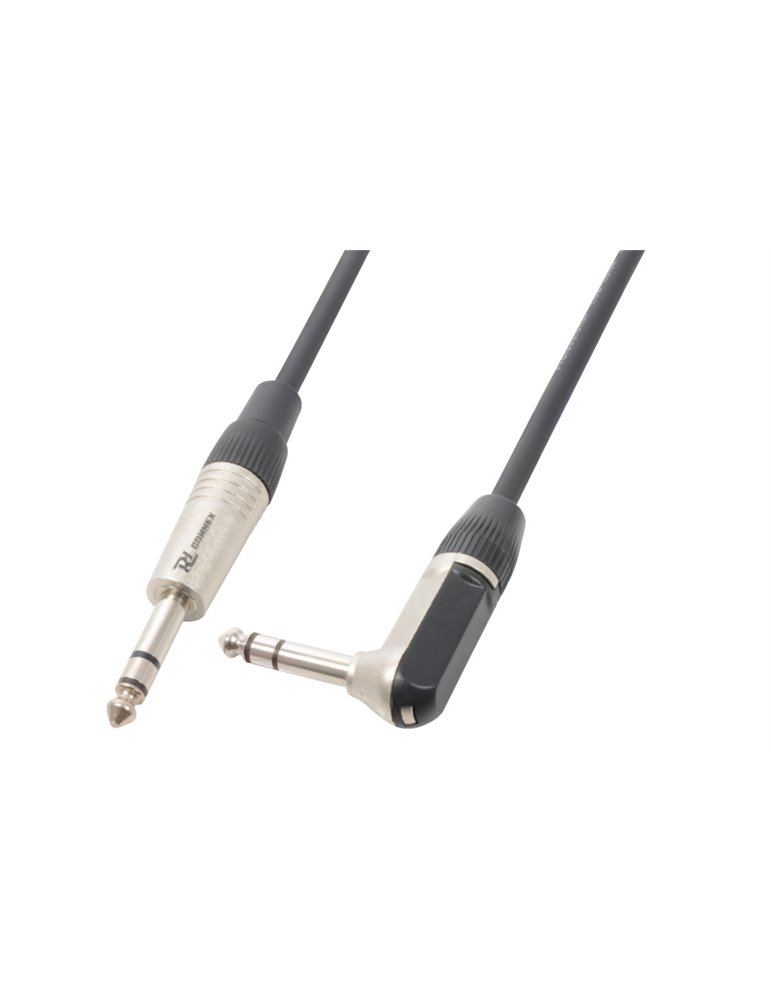 CX78-3 Cable Jack 6.3 Stereo - Jack 6.3 Stereo en angulo recto