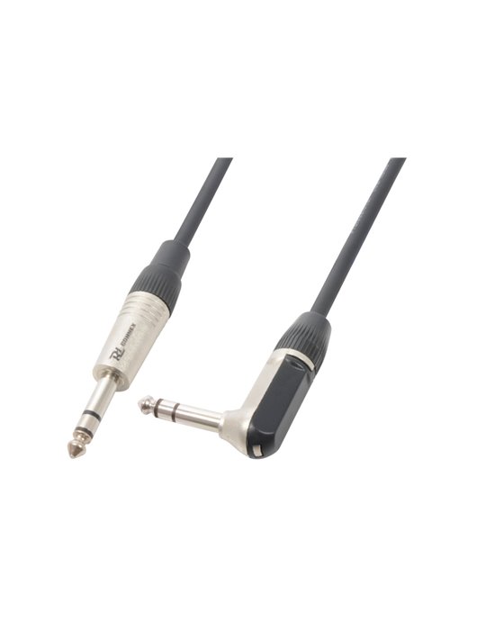 CX78-3 Cable Jack 6.3 Stereo - Jack 6.3 Stereo en angulo recto