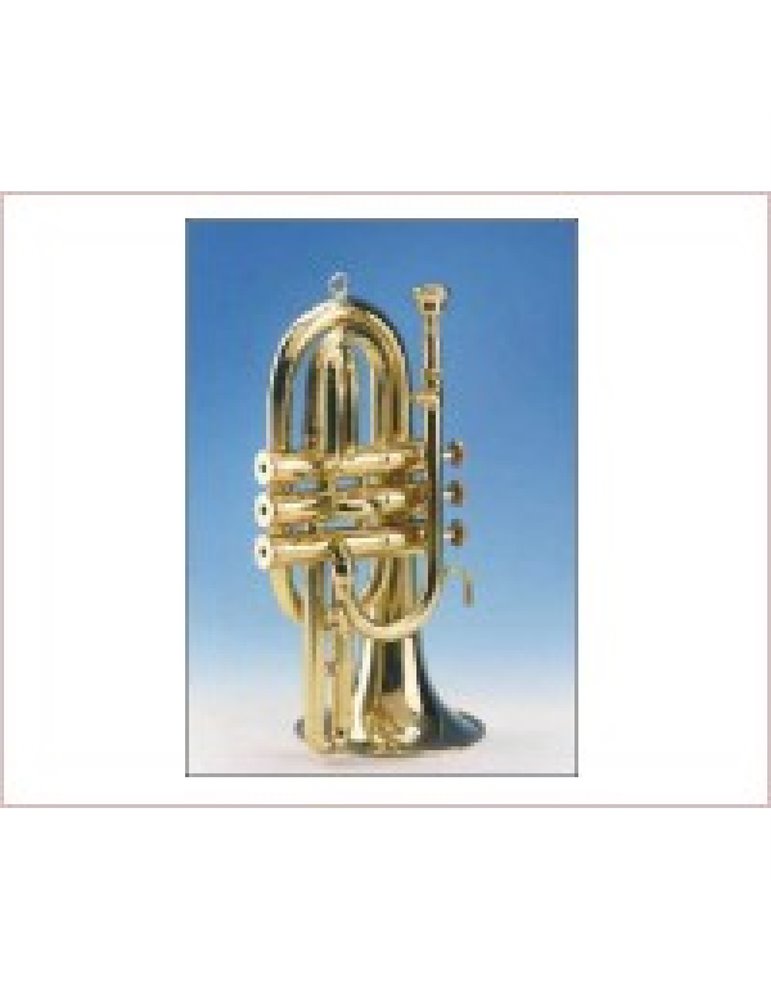 Corneta Honsuy Corta En Do " Carmen " 3 Pistones Latón 70950