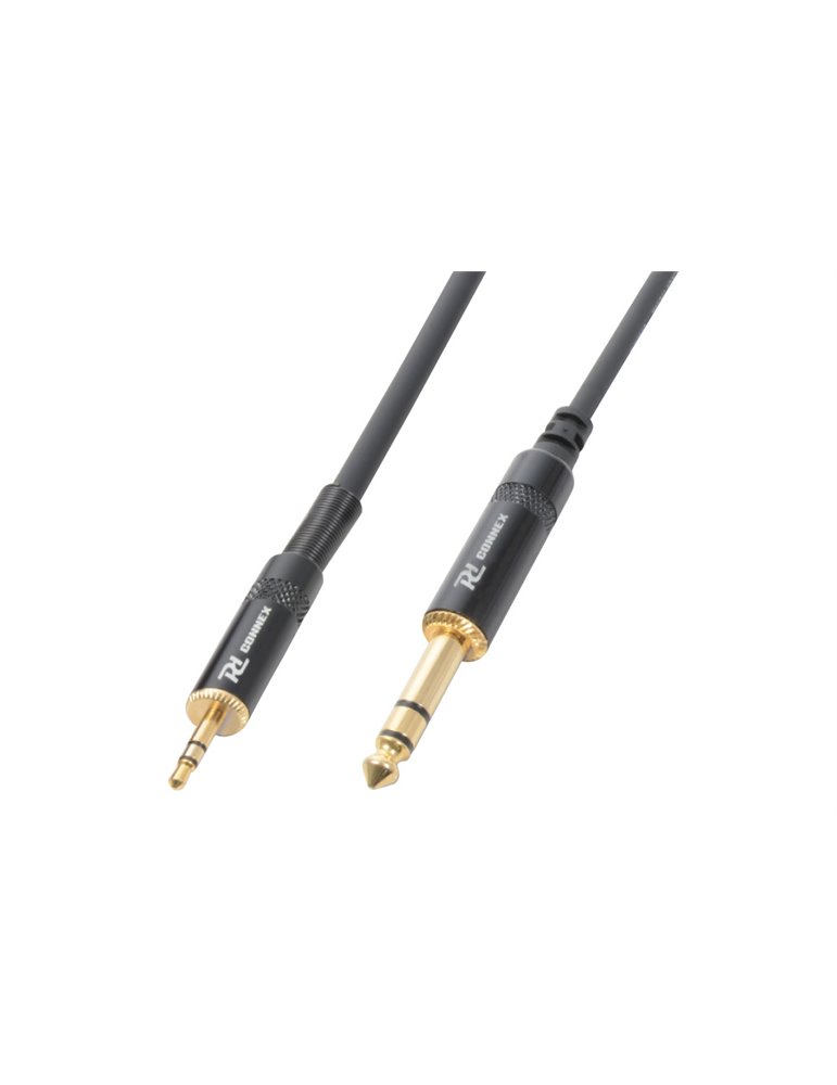 CX82-1 Cable 3.5 Stereo- 6.3 Stereo 1.5m