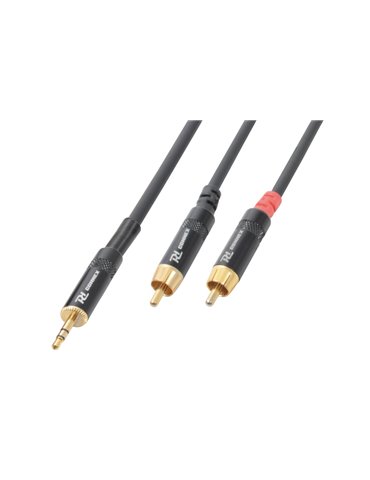 CX85-3 Cable 3.5 Stereo- 2xRCA Macho 3.0m