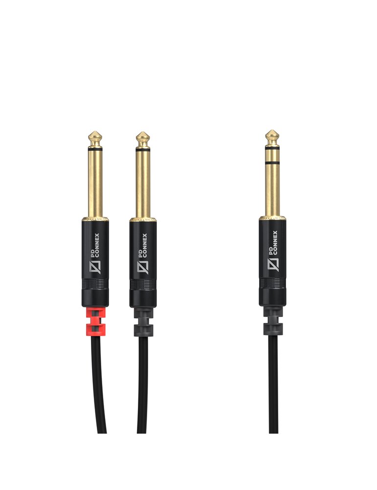 CX76-1 Cable 6.3 Stereo- 2x6.3 Mono 1,5m