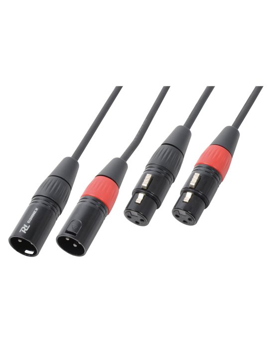 CX60-6 Cable 2xXLR Macho-2xXLR Hembra 6.0m