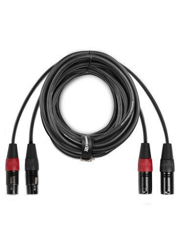 CX60-12 Cable 2xXLR Macho-2xXLR Hembra 12m