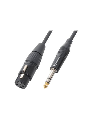 CX46-1 Cable XLR Hembra/6.3mm Stereo 1.5m