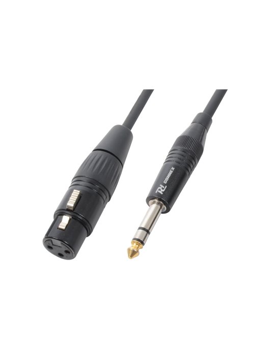 CX46-1 Cable XLR Hembra/6.3mm Stereo 1.5m