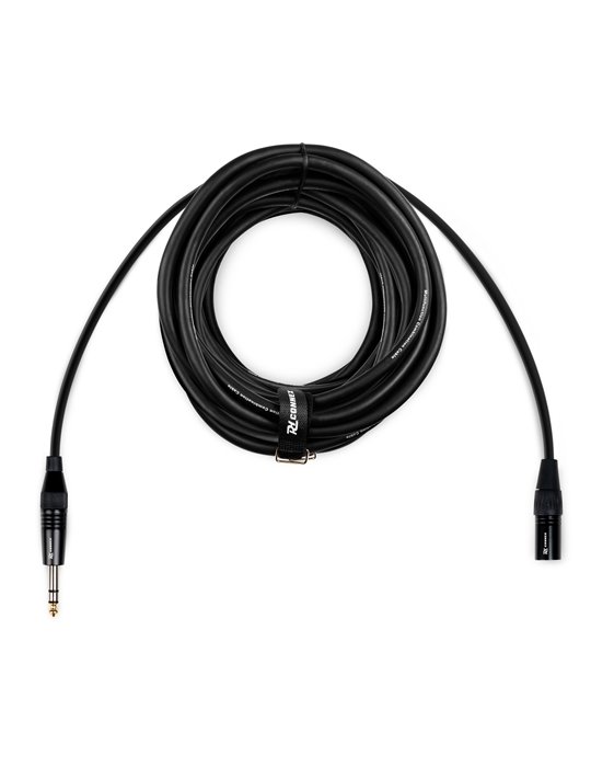 CX44-12 Cable XLR macho-Jack 6.3 Stereo 12m