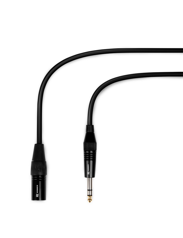 CX44-12 Cable XLR macho-Jack 6.3 Stereo 12m