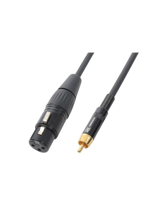 CX54-3 Cable XLR Hembra- RCA Macho 3.0m