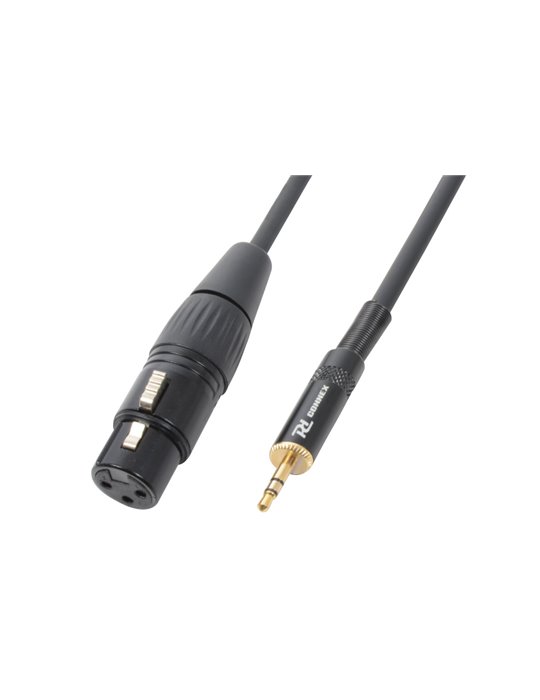 CX50-05 Cable XLR Hembra - Jack 3,5mm Estereo 0,5m