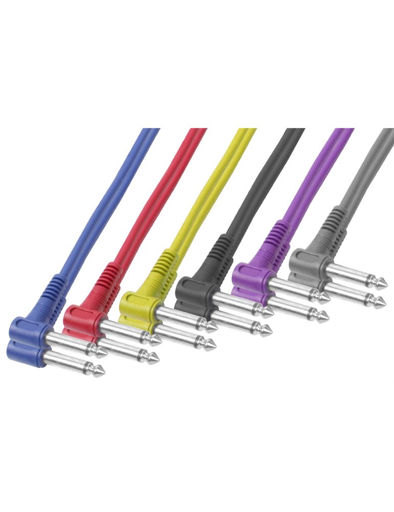 CX96-05 Cable de conexion 6piezas- 0,5m color OFC Mono
