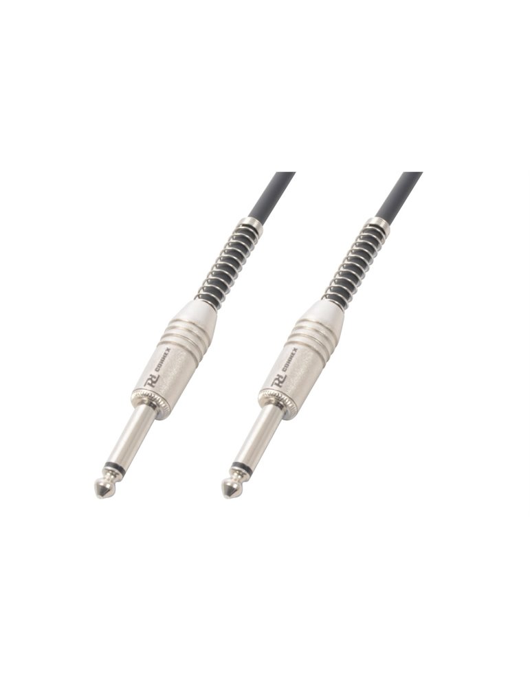 CX120-6 Conexion de guitarra 6.3mm - 6.3mm 6.0m Negro