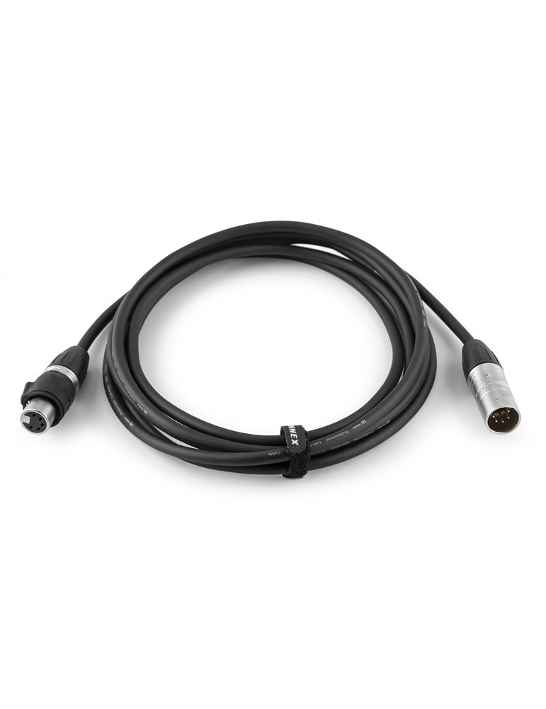 CX109-3 DMX IP65 XLR 5-pin Macho-XLR Hembra 3,0m