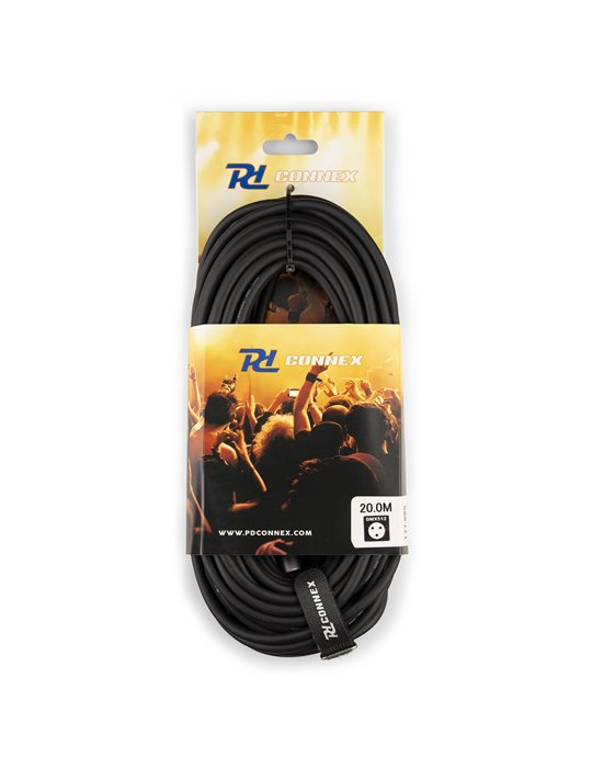 CX109-20 DMX IP65 XLR 5-pin Macho-XLR Hembra 20m