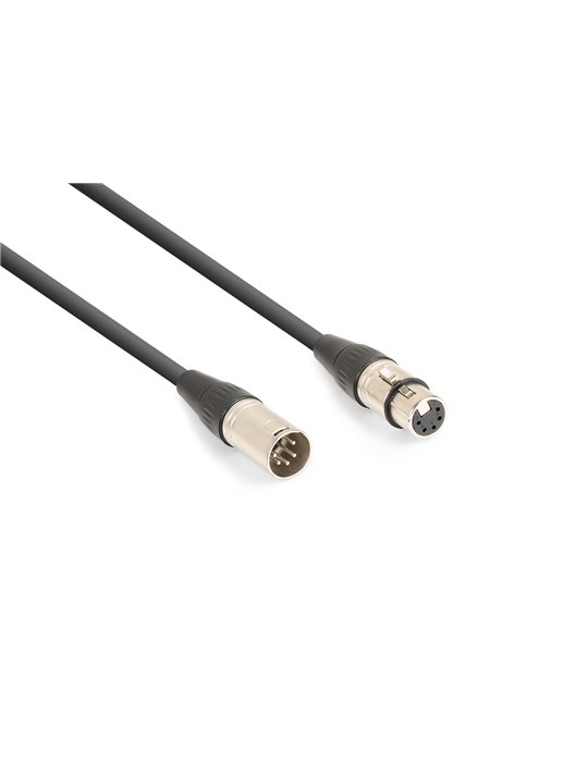 CX102-12 Cable 5-PIN DMX Macho XLR - Hembra XLR 12m