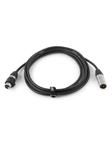 CX104-3 DMX IP65 XLR 3-pin Macho-XLR Hembra 3,0m 2