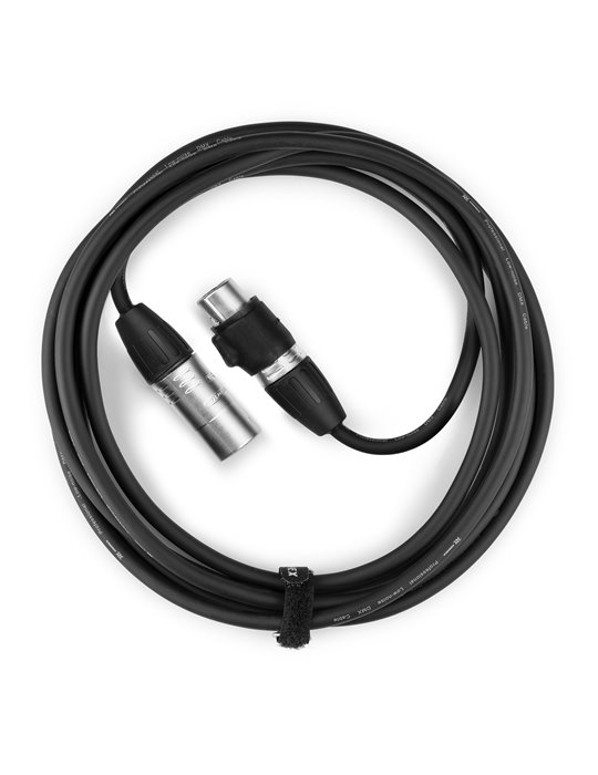 CX104-3 DMX IP65 XLR 3-pin Macho-XLR Hembra 3,0m