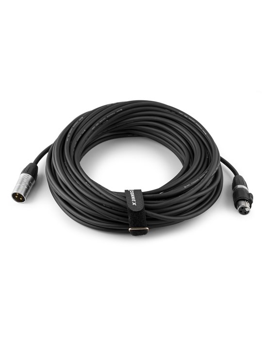 CX104-20 DMX IP65 XLR 3-pin Macho-XLR Hembra 20m