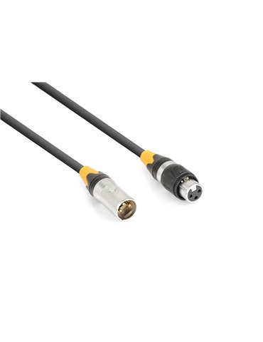 CX104-12 DMX IP65 XLR 3-pin Macho-XLR Hembra 12,0m