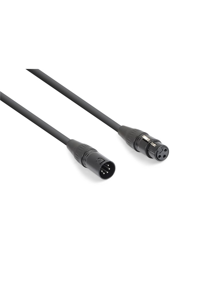 CX105 Cable convertidor DMX 3-pin Hembra- DMX 5-pin Macho