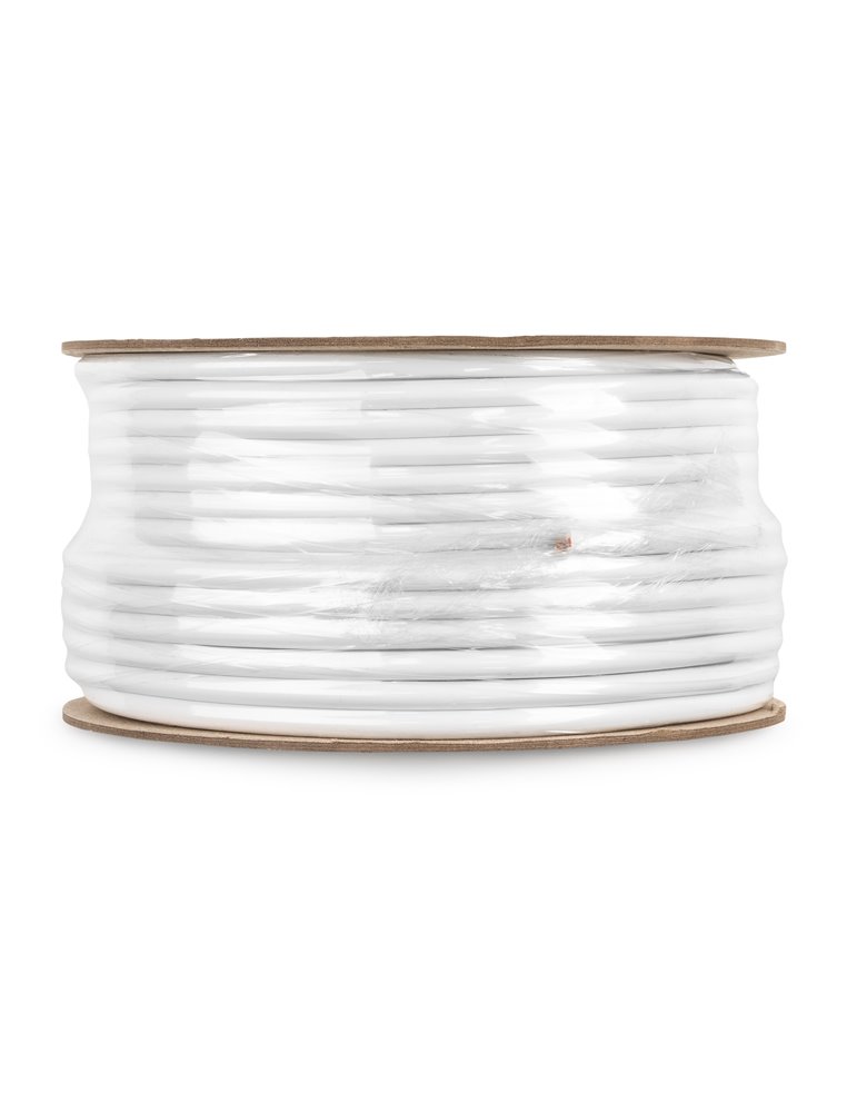 RX10W Cable altavoz linea de 100V, 2 x 1.5mm, 15A, Blanco, 50m