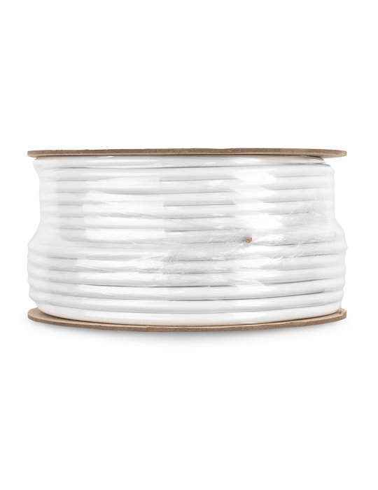 RX10W Cable altavoz linea de 100V, 2 x 1.5mm, 15A, Blanco, 50m