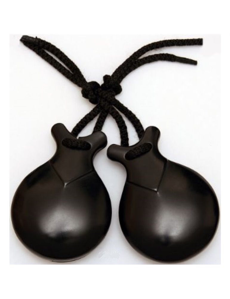 Castañuela Jale Fibra Negra Prensada 6 85-6