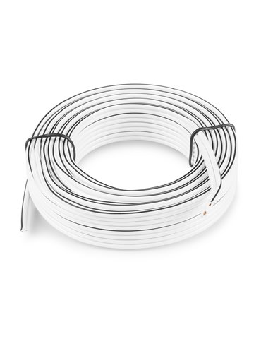 RX30W Cable Universal Blanco 10m 2x 0.75mm