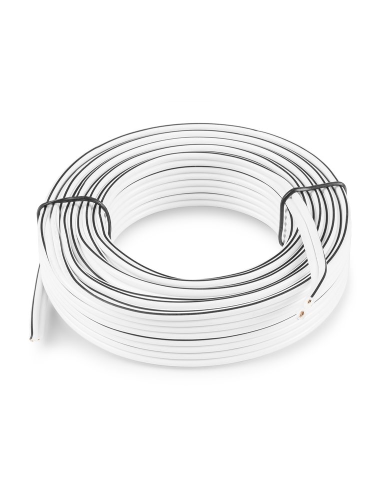 RX30W Cable Universal Blanco 10m 2x 0.75mm